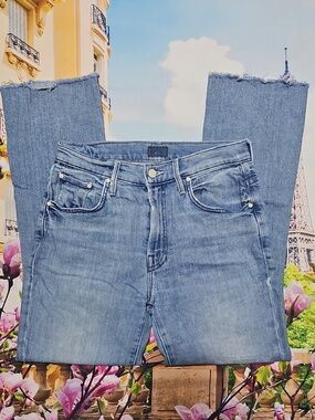 Mother‎ Raw Hem Distressed Jeans Size 26